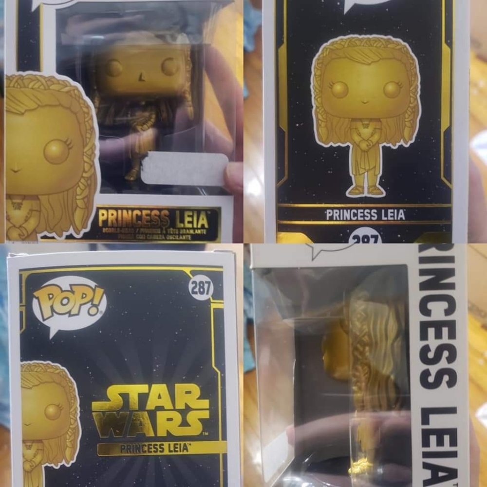 Princess Leia Gold Funko